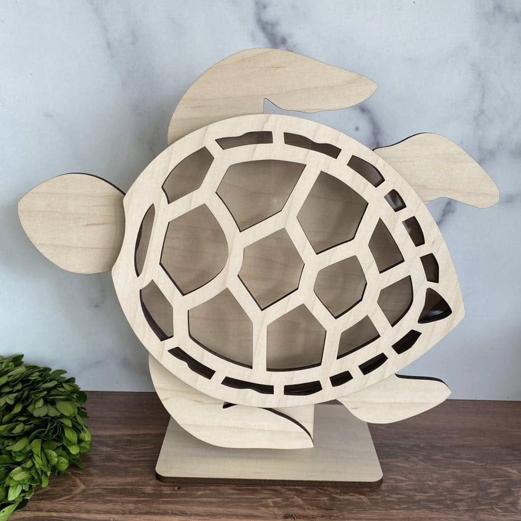 Turtle Shadow Box