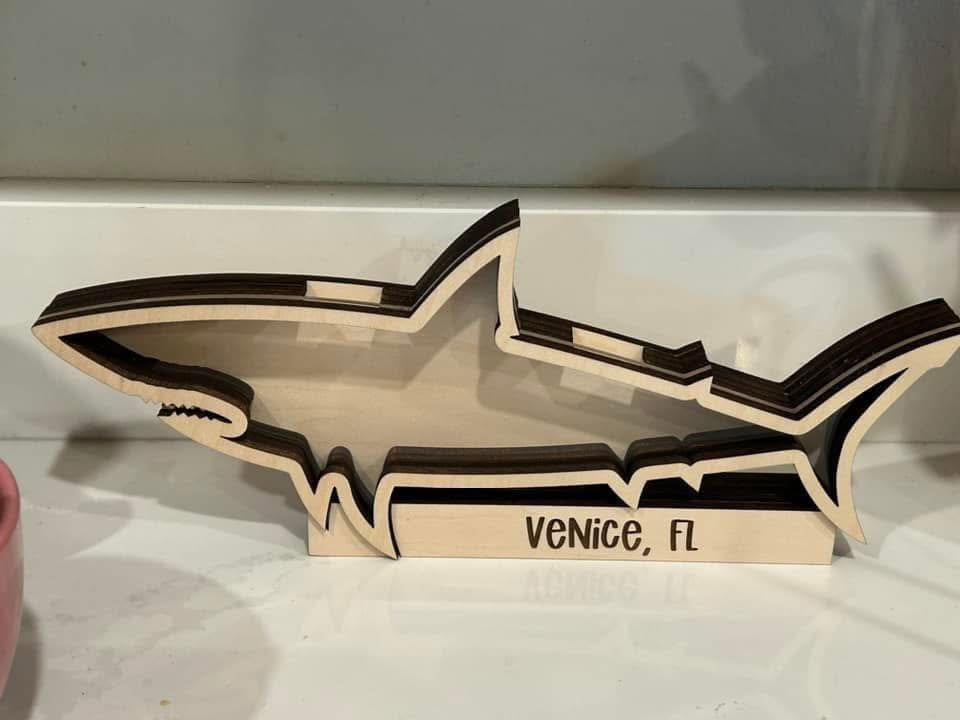 Shark Shadow Box