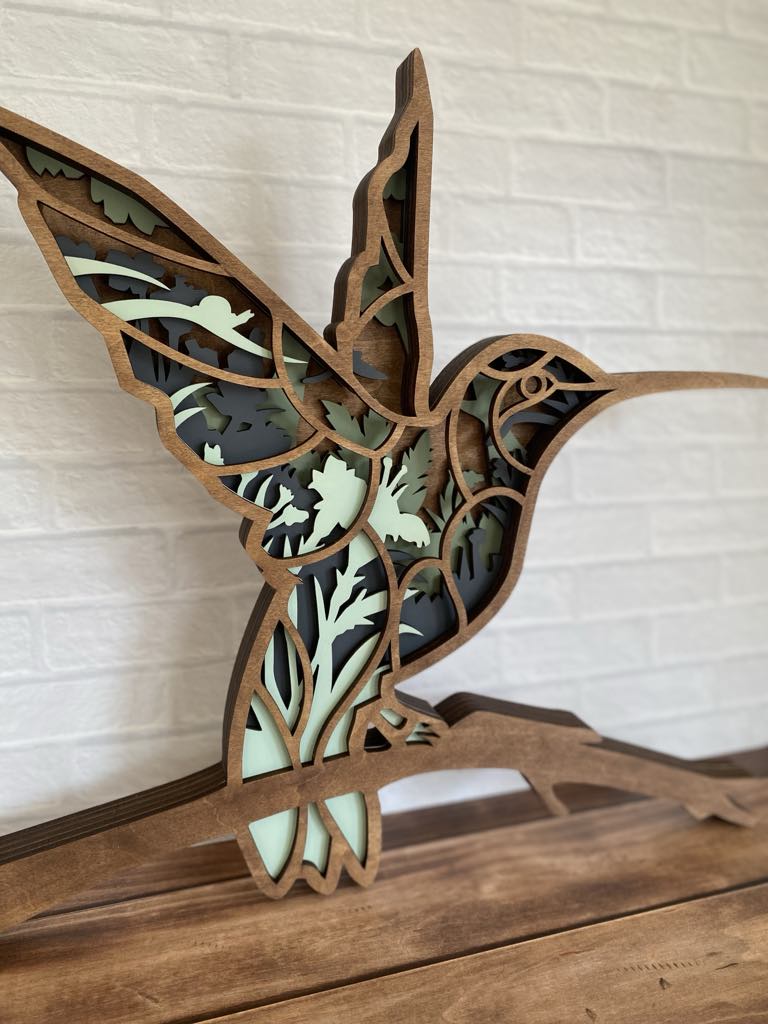 3D Hummingbird